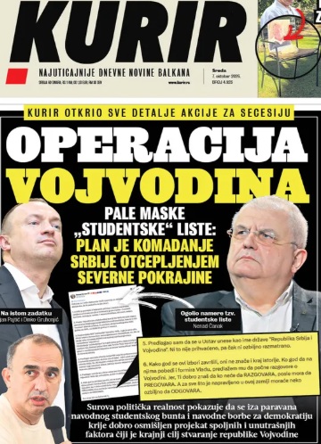 SasaRadulovich's tweet photo. Једини који помиње Војоводину је Вучић и СНС. ЈЕДИНИ. И њихови сателитит: коалициони партнер Чанак и Динко чије активисте пушта на слободу. Сејање мржње, непостојећих "операција", раздора и страха у српском народу једино ради СНС зло. И у Србији и у Републици Српској и у Црној Гори.

Пошто не може да нападне ни Студенте ни људе на студентској листи, једина кампања која је остала СНС злу је да из нафталина извлачи људе који никакве везе са Студентима немају, и да се "обрачунава" са њима.

Ови избори су тест интелигенције за све гласаче којима су важни државни и национални интереси. Да препознају главни извор зла у Србији: СНС. И да не дозволе да од њих ова СНС власт, која уништава све државне и националне интересе, направи будале.

Сада је време за само једно: да се отера ово СНС зло, а то могу да ураде једино Студенти. Тек када се отера СНС зло, отвориће се простор за праву политичку борбу за будућност Србије. И тада ће се ДЈБ вратити свом програму и својим идејама. До тада: СТУДЕНТИ ПОБЕЂУЈУ. То је у најдубљем државном и националом интересу српског народа.