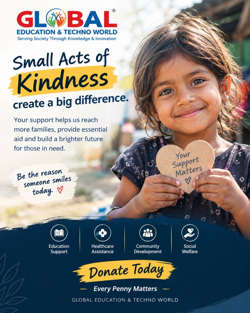 getngoassam's tweet photo. Har ek chhota yogdan, kisi ke liye badi umeed ban sakta hai. ❤️

Aaiye, milkar kisi ki zindagi mein badlav laayein.
Donate today  "Every Penny Matters".

#donatenow #donate #charity #ngo #assam https://t.co/ibdEYpvObJ