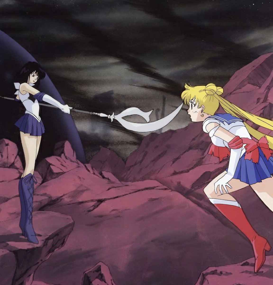 Sduc35907's tweet photo. The sailor moon manga vs anime debate is SO tired. It’s been happening since before I was born. It’s such a boring way to engage w the text. The real galaxy brain shit is analyzing how both versions engage w/ &amp; explore the same themes &amp; concepts to different ends !!! https://t.co/iRgk35KuBg