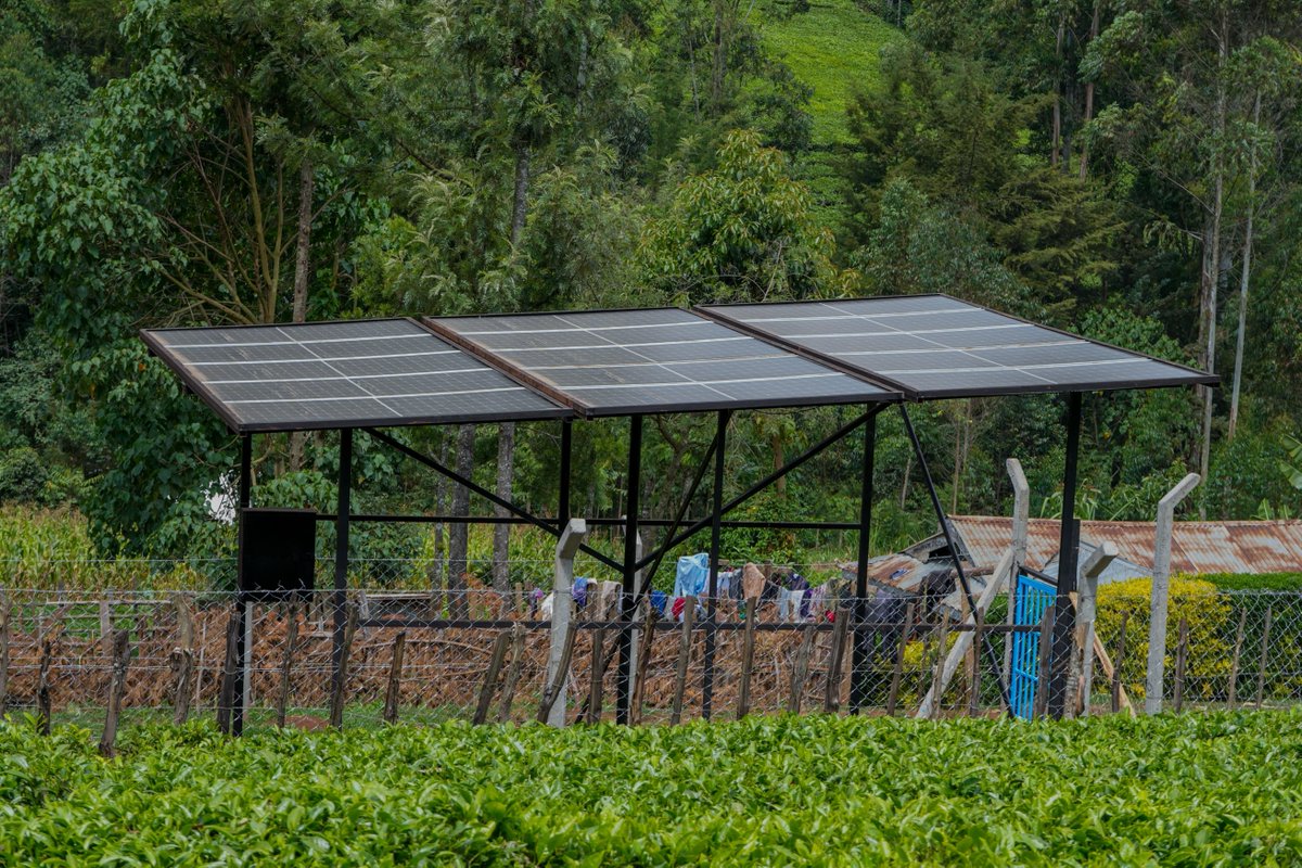 climate_ke's tweet photo. Women in Kiromwok, Simotwet and Kaptembwo villages in Bomet County no longer have to trek up to three kilometres downhill to fetch water.
The Chepkitach Spring Water Project, implemented under Phase II of the #FLLoCA Program, pumps water uphill to Kiromwok Centre, delivering clean water to more than 480 households. It also supplies Kiromwok Shopping Centre, Kiromwok Dispensary and Kiromwok Primary School.
Local businesses, especially hotels, have seen water costs drop sharply, and tenants and shop owners are enjoying lower expenses, boosting the local economy.