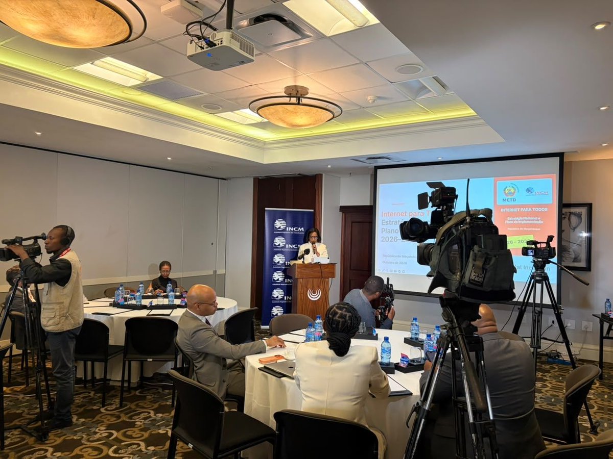 CRASA_ORG's tweet photo. This morning, CRASA participated in the first public consultation on Mozambique’s Draft Internet for All National Strategy and Implementation Plan, hosted by the Instituto Nacional de Comunicações de Moçambique (INCM).
#CRASA #INCM #GDIP #InternetForAll https://t.co/zIn292noCB