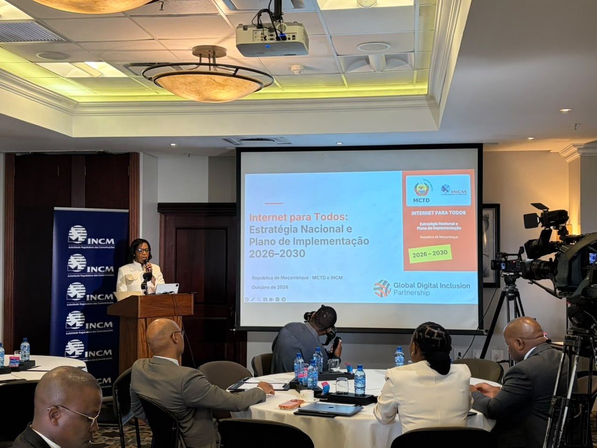 CRASA_ORG's tweet photo. This morning, CRASA participated in the first public consultation on Mozambique’s Draft Internet for All National Strategy and Implementation Plan, hosted by the Instituto Nacional de Comunicações de Moçambique (INCM).
#CRASA #INCM #GDIP #InternetForAll https://t.co/zIn292noCB