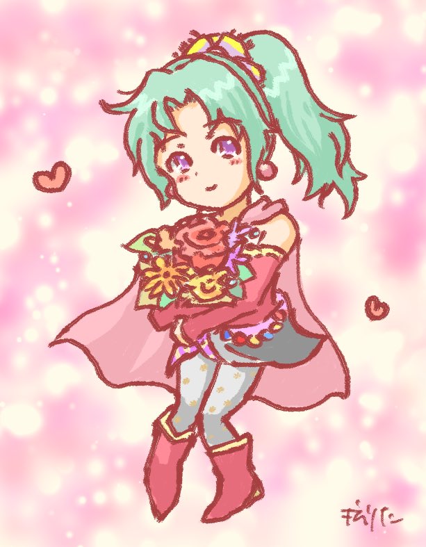 MoeLINE4's tweet photo. #1日1ティナ 

演奏動画の直後に載せるか迷いましたが、
本日の一枚
ちびティナと花束💐 https://t.co/g0AcjUeoBA