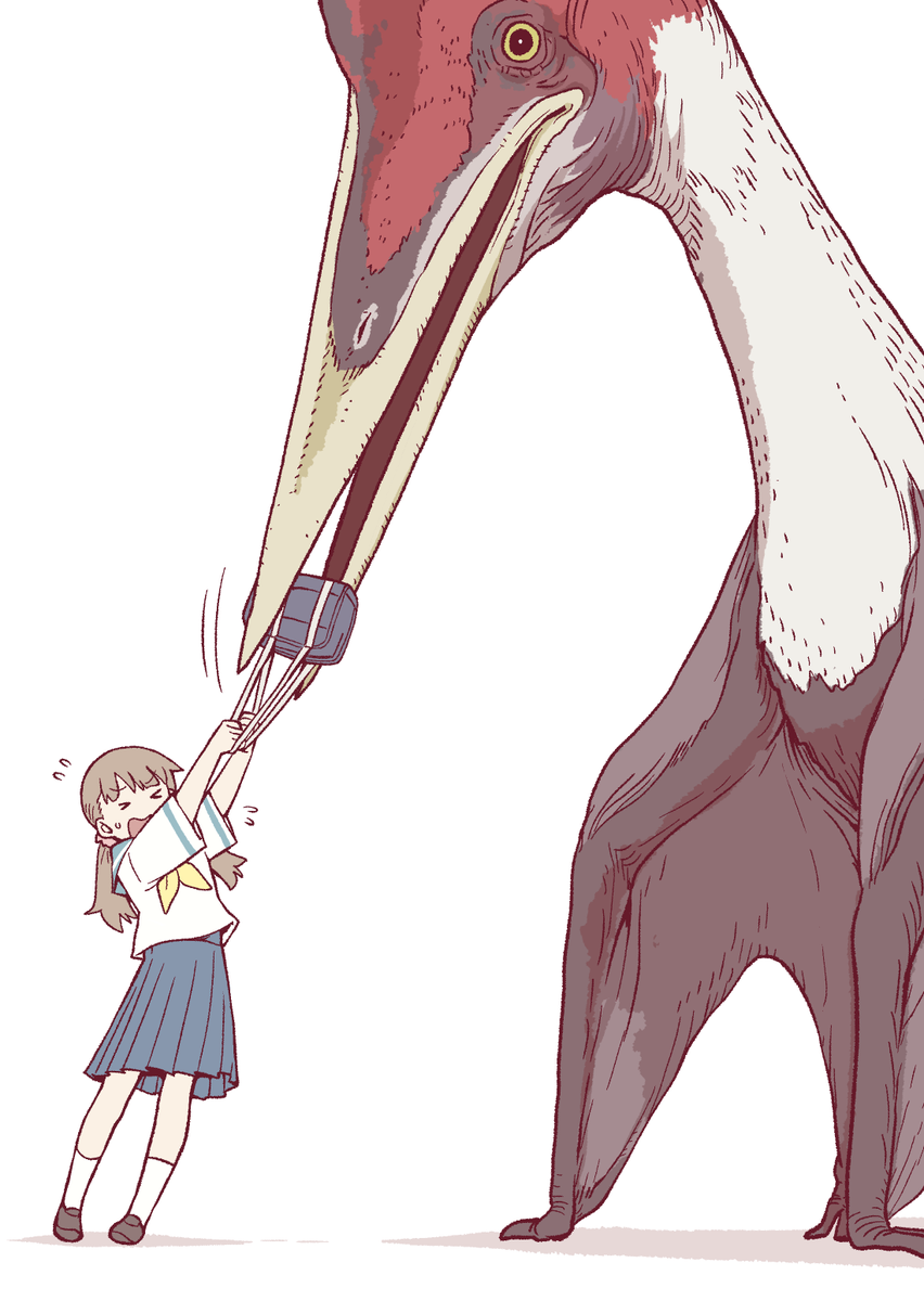 isiyumi's tweet photo. バッグを奪われそうな子 https://t.co/lDDAHoxAzc