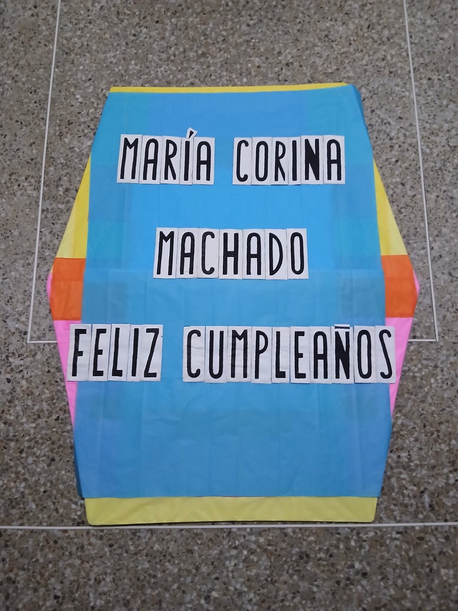 srpapagayos's tweet photo. #MaríaCorinaMachado #FelizCumpleAñosMCM @MariaCorinaYA #Venezuela #Libertad #DerechosHumanos https://t.co/Wth78lq5gc