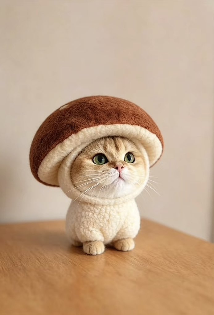 sh091325's tweet photo. Mushroom Viola🍄🐱
#lookkaewkamollak 
#BabyViola https://t.co/6SxXmCdyoc