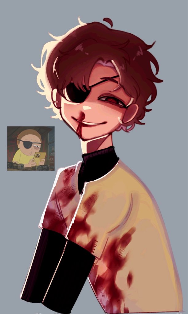 uiui_q1's tweet photo. Evil Morty living up to his name 🙏 https://t.co/uv5Lm4zlf1