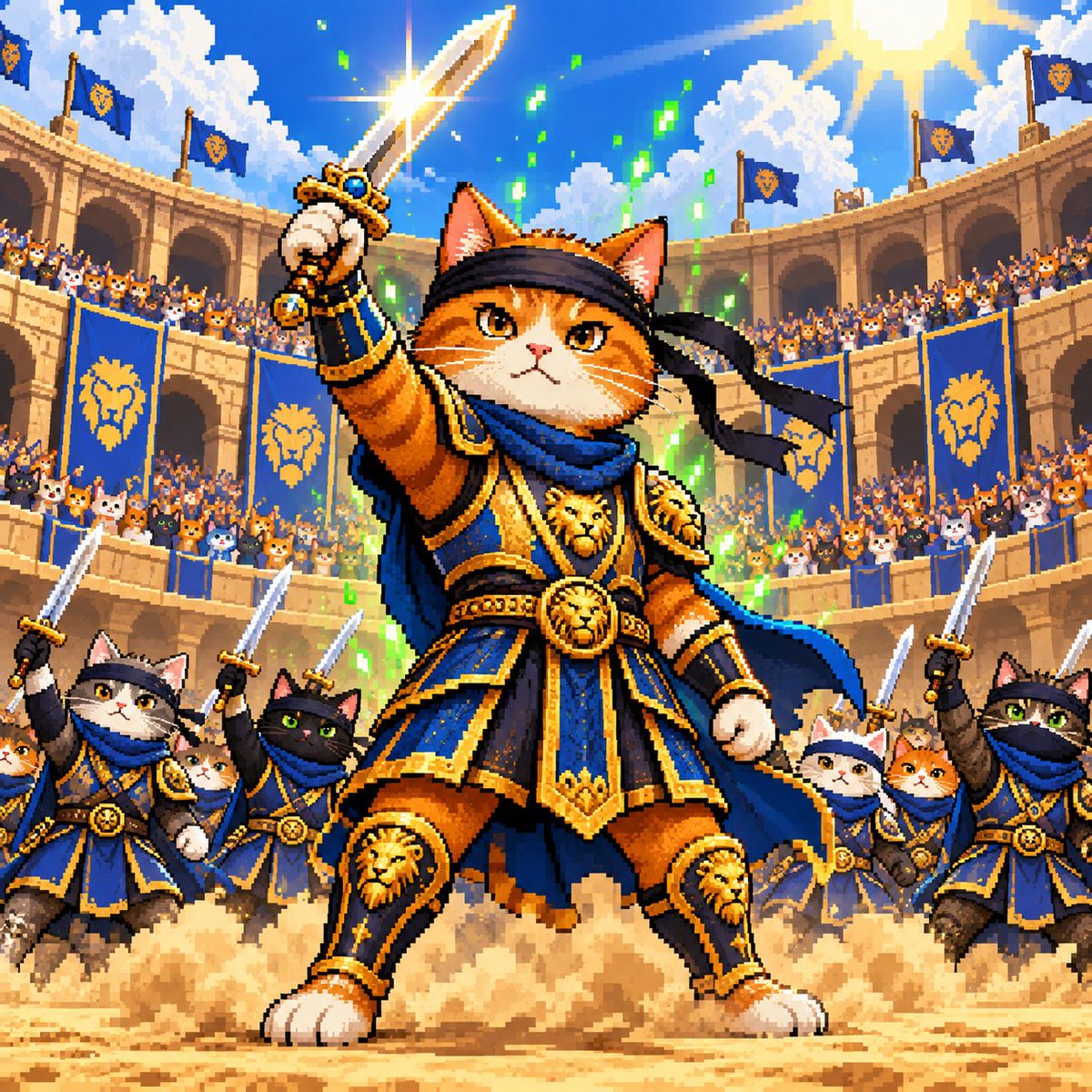 ivarmanyu's tweet photo. @therobinarmy NINJACAT has entered the arena. 🐱⚔️🔥

Nine lives. Zero fear. A community ready to roar.

Swords up, ninjas — let’s make some noise! 🚀

$BRINGBACKNINJACAT @RealNinjaCat @Robinhood
#BRINGBACKNINJACAT https://t.co/OLrj1NkDPP