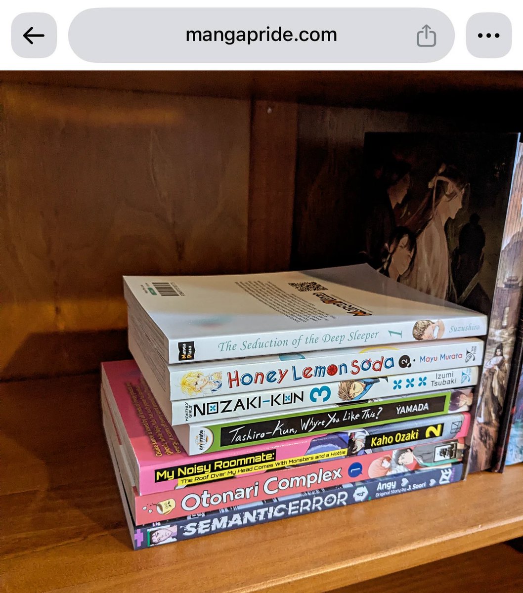 yakisobadrtp52's tweet photo. Reen pretty quiet the start of this year as I got some things organized, though I have still been reading.…Bough manga TBR for this upcoming week. https://t.co/wCgdOSW9Bb