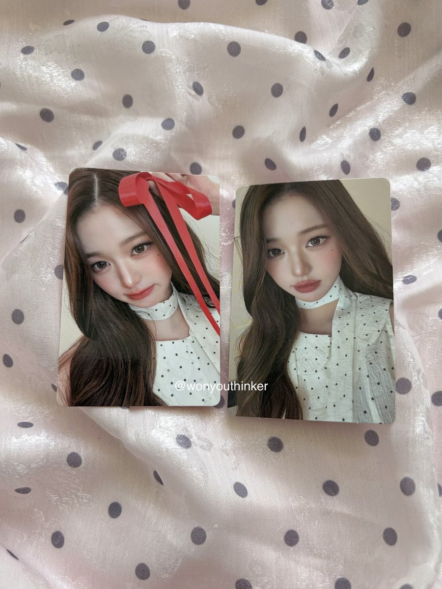 wonyouthinker's tweet photo. 𐔌 .  ☆  🪷 today’s polka mail  .ᐟ  ֹ   🦢 ₊ ꒱

#장원영 #wonyoung https://t.co/630qrAf0s7