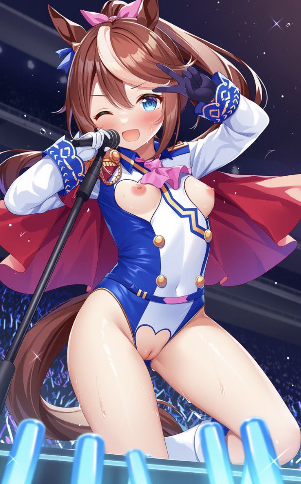 TeioLoveTeio's tweet photo. <ウイニングライブ>
(常識改変学園) https://t.co/XMGyVsFEFS