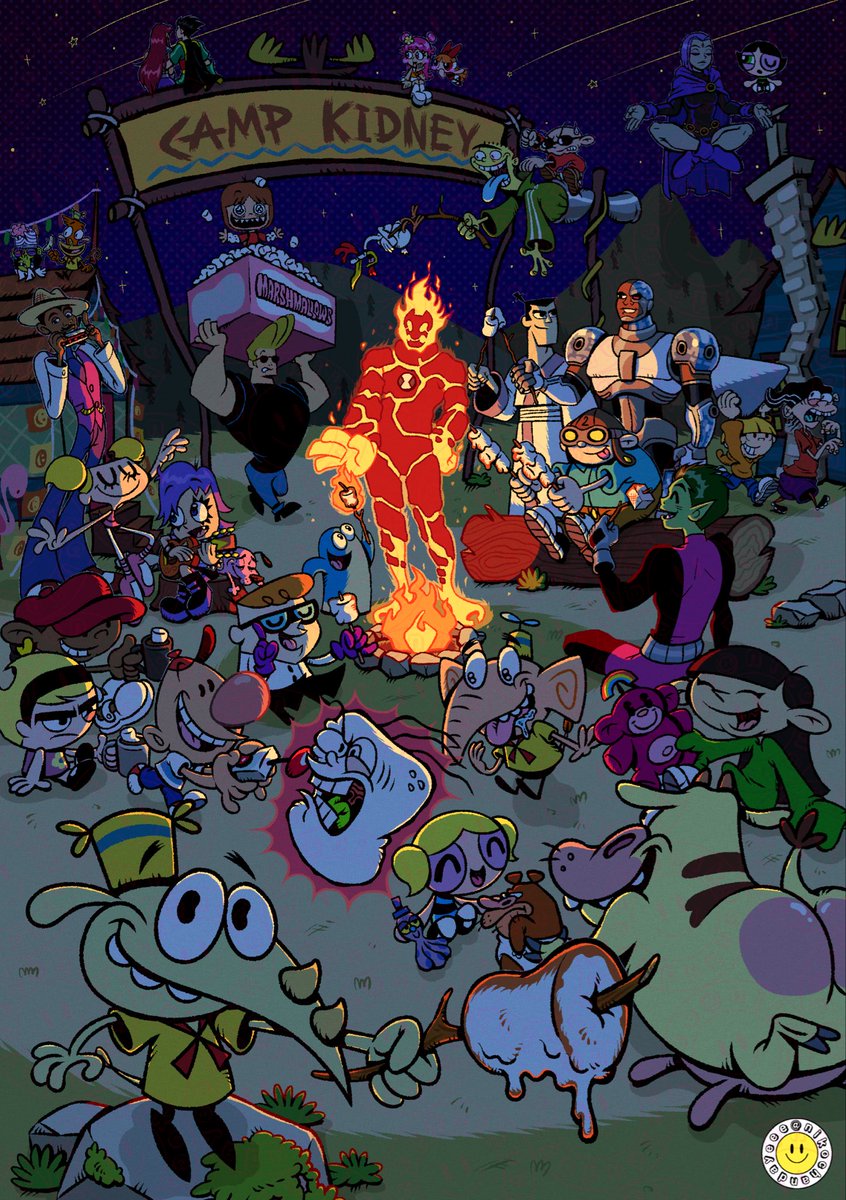 nikochandayeee's tweet photo. After a day in CN CITY…
CAMP KIDNEY awaits! 🔥
#CARTOONNETWORK https://t.co/pWGv89sPTb