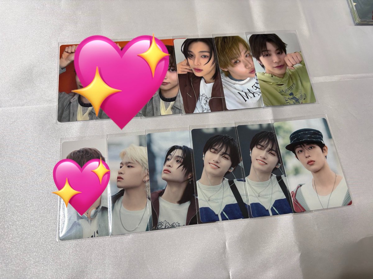mnk1123_'s tweet photo. KO1KEYZ トレカ 交換

【譲】画像1〜2枚目

【求】矢田
画像3〜4枚目 💖がついているもの

郵送のみ🙆🏻‍♀️
お気軽にお声掛けください！ https://t.co/b5ecp8jr3O