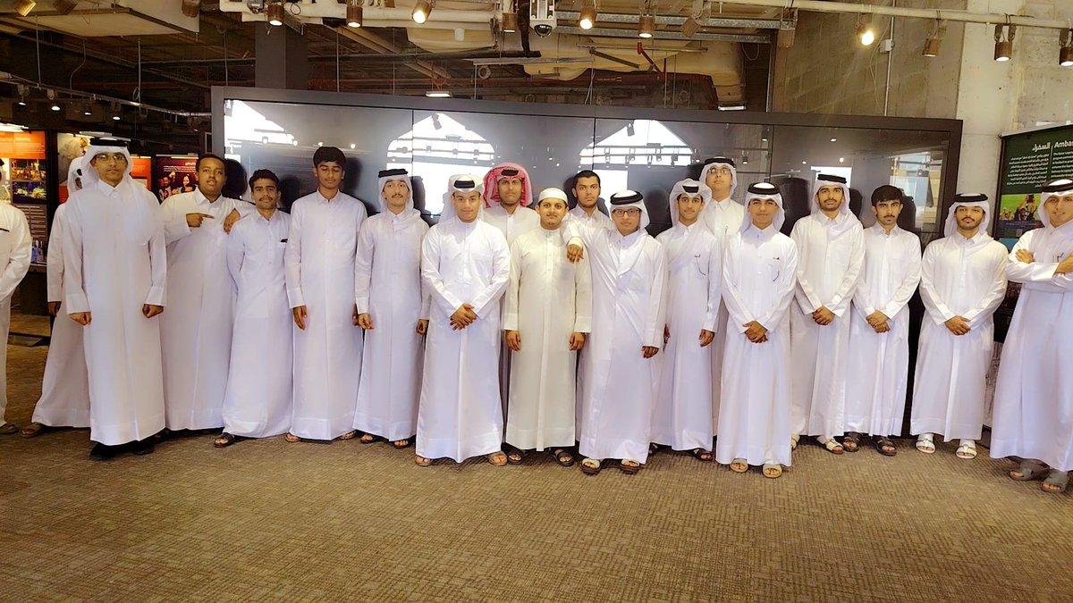 abhschool's tweet photo. ضمن أنشطة الخطة العامة نفّذ قسم البرامج والأنشطةبمدرسة أحمد بن حنبل الثانويةبنين زيارة إلى معرض إرث بطولة كأس العالم FIFA قطر 2022 بالحي الثقافي كتارا، للاطلاع على تجربة قطر الرائدة في استضافة المونديال، وما تركته من إرث رياضي وثقافي،وذلك ضمن أنشطة الرياضة والصحة والتغذية السليمة https://t.co/iNZspWG7em