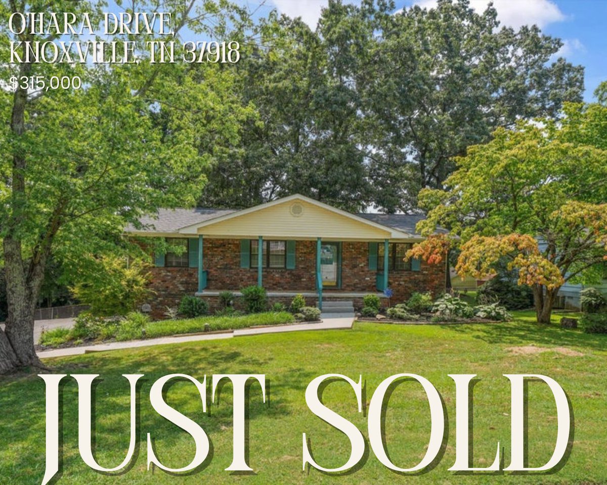JeffLaRueTeam's tweet photo. ✨CLOSED✨
🏡If you, or anyone you know are looking to buy/sell real estate, 📞call Joni Dunn with the Jeff LaRue Team, Realty Executives 🏡
Joni Dunn | Jeff LaRue Team, Realty Executives
☎️: 865.693.3232
📧: offers@jefflarueteam.com
🌐: https://t.co/HYOvSLrj3g
#BestRealtor https://t.co/QbUr3ZfiNN