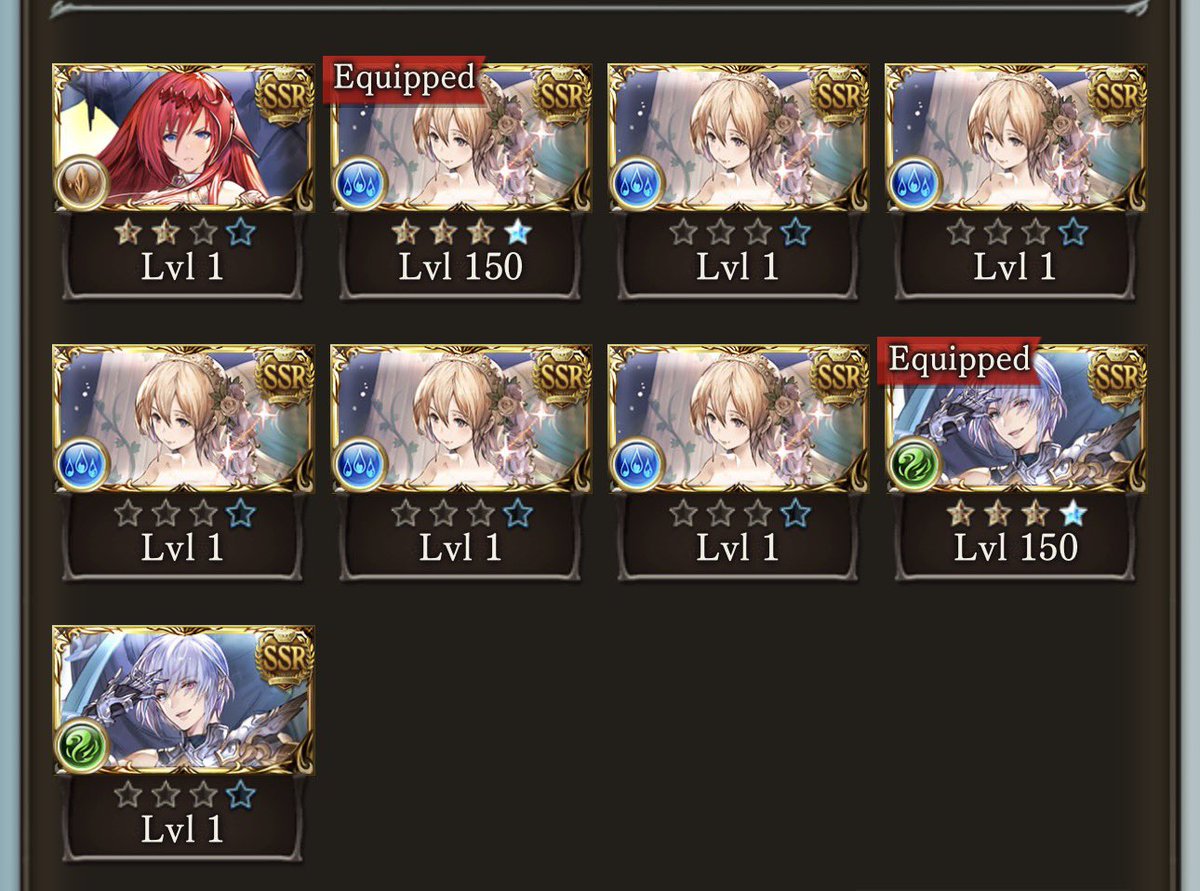 quiter28121's tweet photo. doing well on other tixable summons, maybe I could get a 3rd Vepar or 4th Alexiel but idk https://t.co/ppfajQIA3c