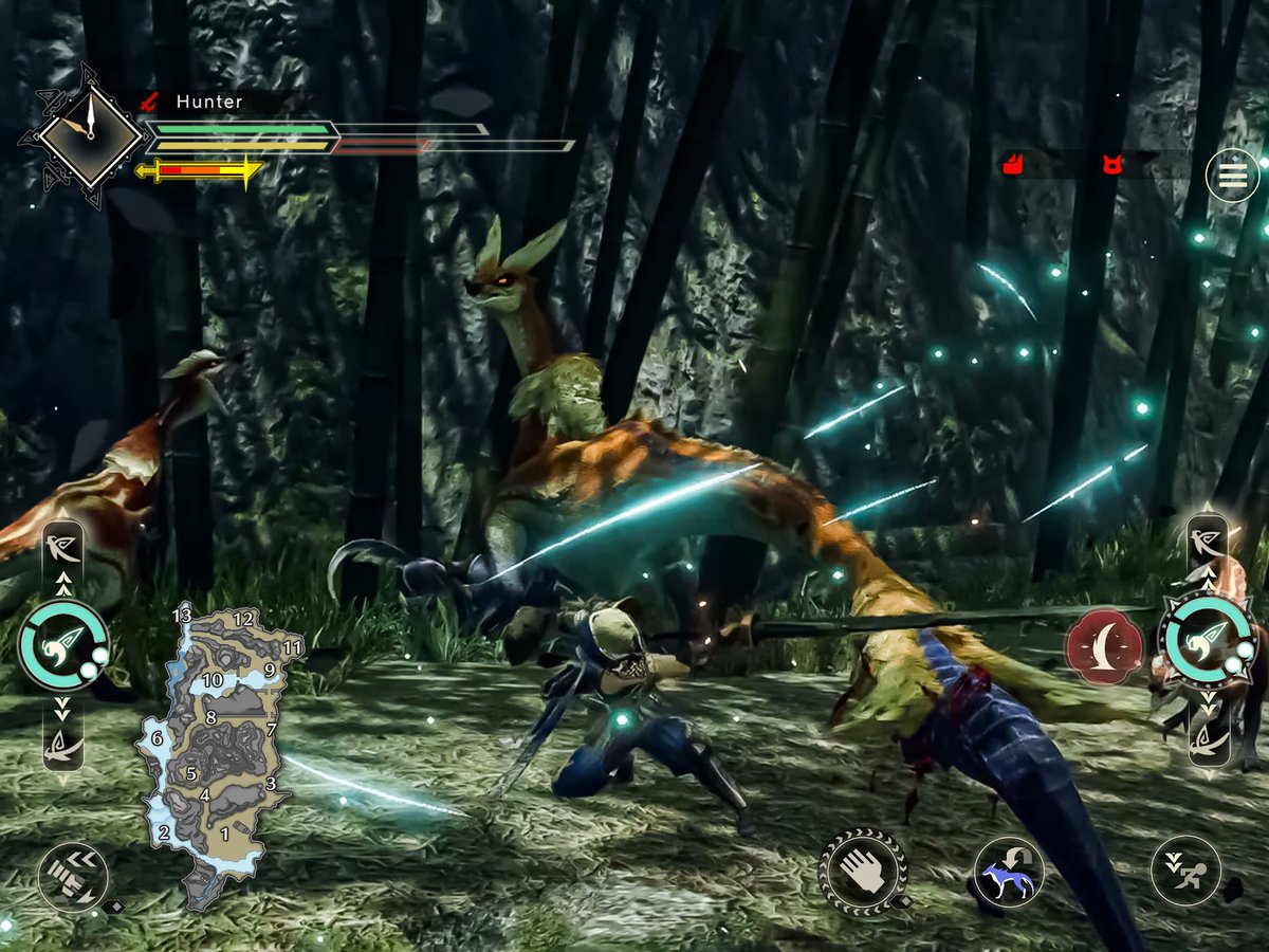 KaroshiMyriad's tweet photo. "Monster Hunter Rise" will be receiving iOS and Android ports by Netflix.

Mobile Features:
- Challenge and Event Quests previously available as paid or temporary downloadable content can now be unlocked as you progress through the game.
- The new Recovery Button automatically selects the most effective item from your inventory during a fight, depending on the hunter's health and status. This lets you focus on more urgent decisions in the heat of the action.
- Reconstructed touch controls work intuitively on smartphone and tablet screens, including each weapon's unique control scheme. Visuals are designed to look natural on all supported devices, for a variety of screen sizes and ratios.

iOS: https://t.co/nV0lNVpK63
Android: https://t.co/zuA1WcYaFQ
