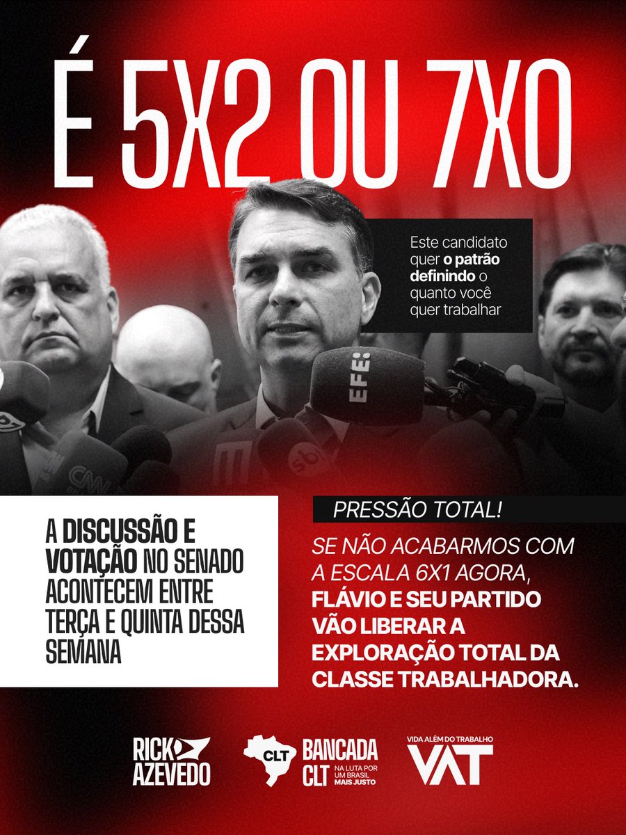 rickazzevedo's tweet photo. To me sentindo sozinho em Brasília no meio desse caos. Eu conto com vocês na internet para cobrar que todos da esquerda venham pra cá.

Essa é a pauta que vai beneficiar o trabalhador e reeleger o presidente Lula. Não tem outro caminho. 
Se a gente não lutar agora acabou pra geral em 2027.  
Todos do PL estão aqui em cima do Alcolumbre.