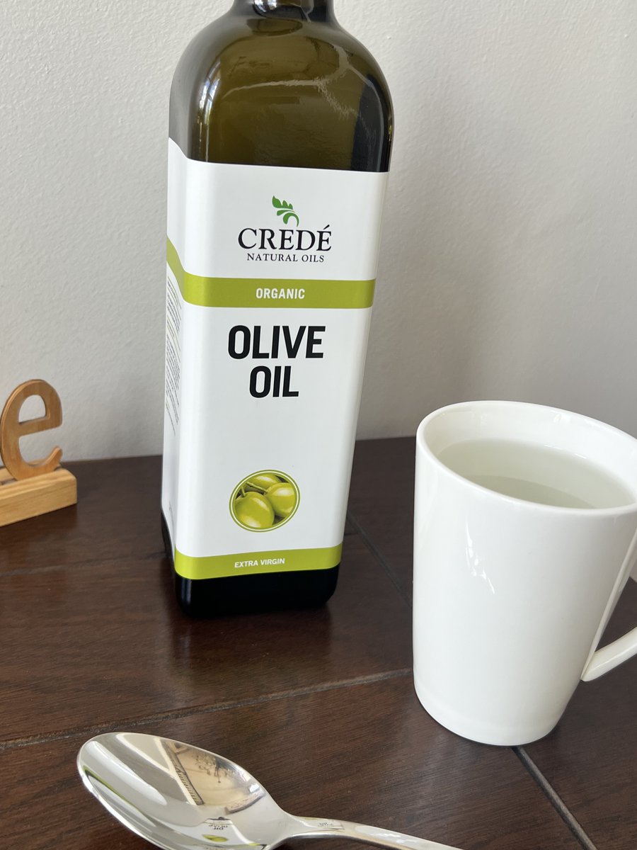 nosiirskiGio's tweet photo. Two tablespoons of organic virgin olive oil and hot water with a pinch of Himalayan salt. If you don’t hear from me in a couple of hours just KNOW I’m going through it.
#detoxification
#healthiswealth https://t.co/8RhNu2R2Wp
