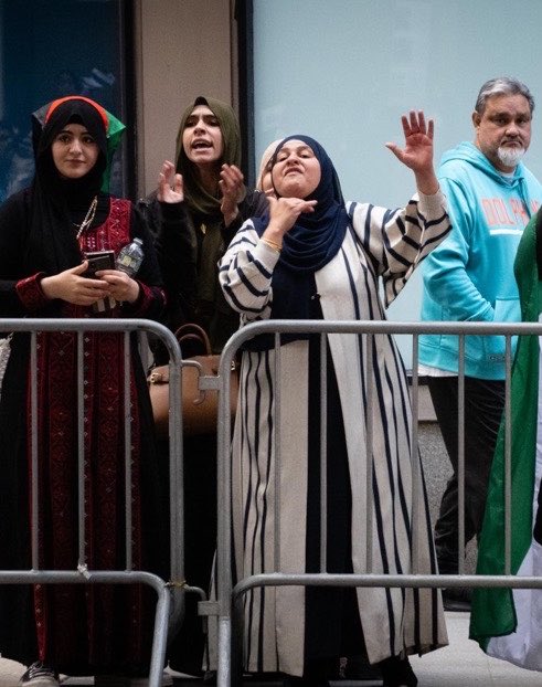 NiohBerg's tweet photo. Do not ever forget how muslims in the West behaved on this day 3 years ago, when they still thought Hamas was winning. https://t.co/At86sl7AIS