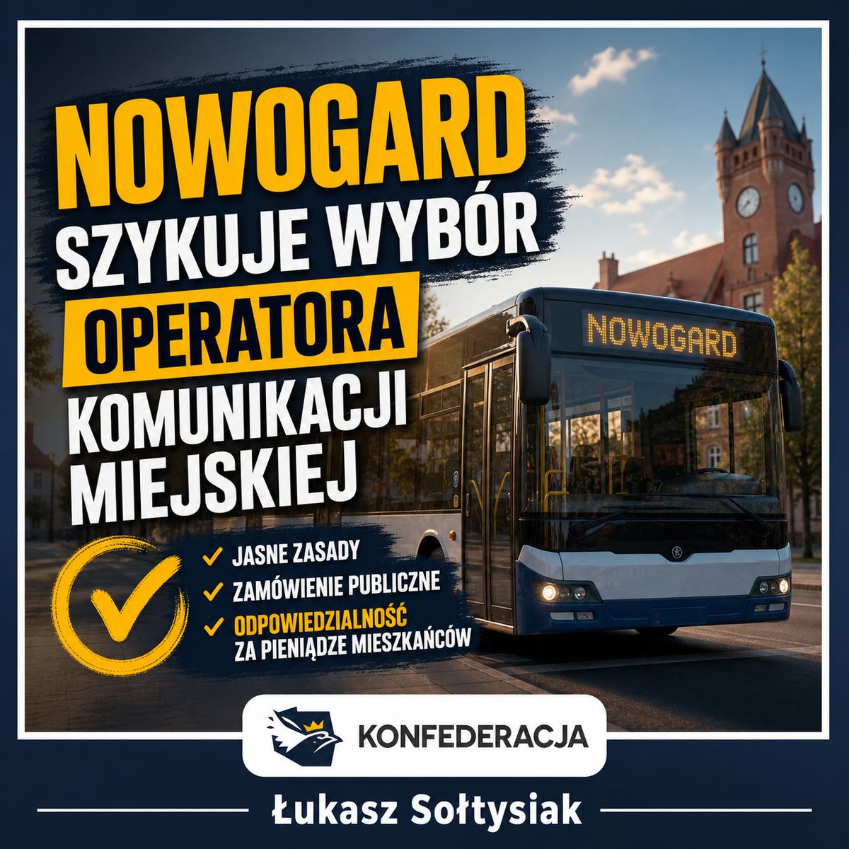 Soltysiak_L's tweet photo. Nowogard szykuje postępowanie na operatora komunikacji miejskiej.

Dobry kierunek: jasne zasady, zamówienie publiczne, porównanie ofert i odpowiedzialność za pieniądze mieszkańców. 🚌

https://t.co/TjLOYrKiHw

#Nowogard #Transport #Samorząd https://t.co/WKyeD5hlIJ