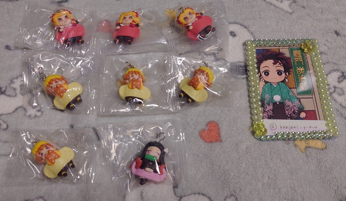 kanjani_y_u_u's tweet photo. 【交換】鬼滅の刃 キャラばんちょうこう めじるしマスコット

譲：煉獄杏寿郎 我妻善逸 竈門禰󠄀豆子

求：甘露寺蜜璃

郵送、大阪手渡し
検索からでもお気軽にお声がけ下さい✨ https://t.co/4G5yjx6Gof