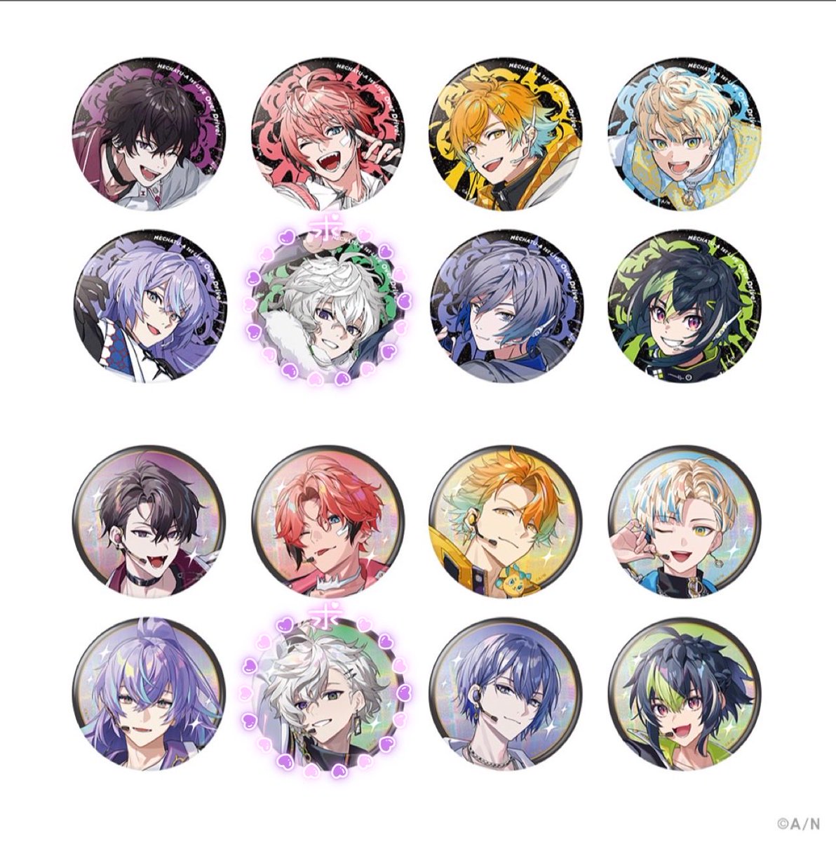 Yuzuha_1129's tweet photo. 【交換】にじさんじ MECHATU-A 1st LIVE Over Drive! ライブ グッズ ランダム 缶バッジ

譲：画像1枚目
求：画像2枚目
ライブ衣装＞＞＞キービジュ

ライブ衣装は同種優先。
二点~複数交換いただける方優先でお返事させていただきます。

郵送のみ。

お気軽にお声がけ下さい。 https://t.co/I6lHrbAZLe