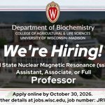 Photo by UW–Madison Biochem (@UWBiochem)