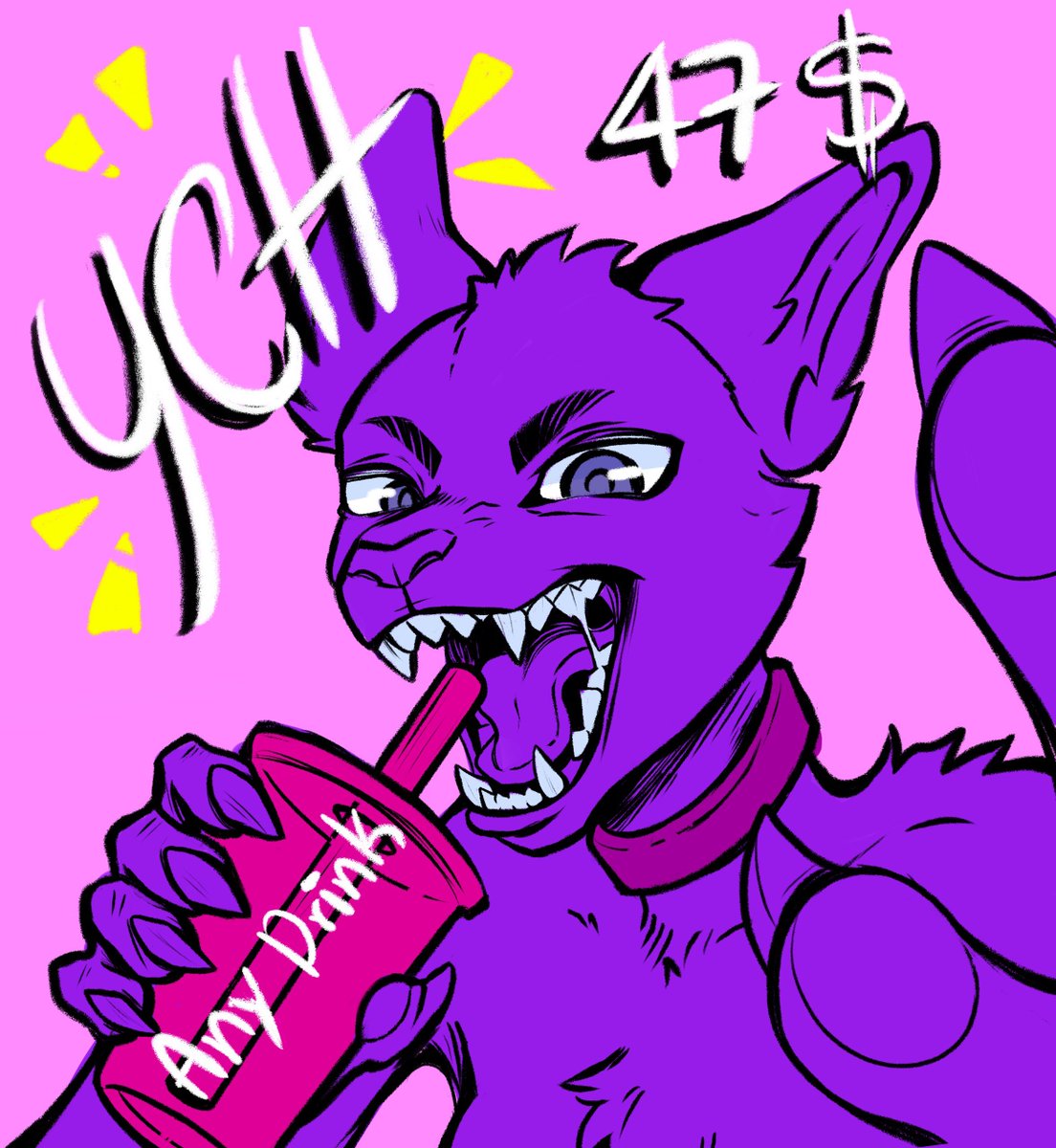grapplerbunny's tweet photo. Fursona Icon + Favorite Drink YCH COMMISSION OPEN
Icon of your fursona with their favorite drink. You choose the drink and any species is welcome.

included:
- Icon of your fursona with their favorite drink
- Any species

(more information via IG/DM)
#commissonopen #furry #ych https://t.co/ujX0IQemDI