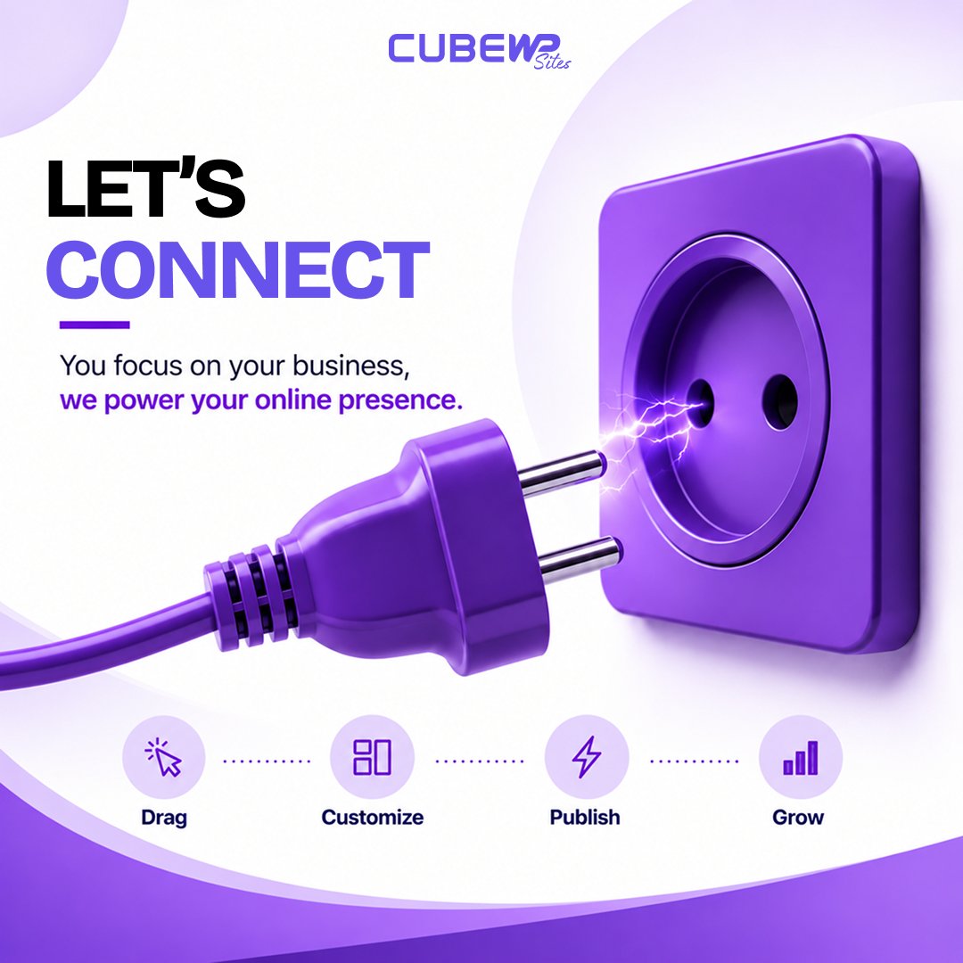 cube_wp's tweet photo. ⚡ You focus on your business. We power your online presence.

With CubeWP Sites, choose a ready-to-launch design, customize with drag & drop, and publish on managed WordPress cloud infrastructure.

Drag. Customize. Publish. Grow. 🚀

👉 https://t.co/RDfGIqxwFY

#CubeWP #WordPress #WordCampUSA #WordPressCommunity #WordPressSaaS #SaaS #CloudSaaS #BuildWithWordPress #WordPressDeveloper #NoCode #wcus #CubeWPSites #ManagedWordPress #WordPressDevelopment #NoCodeDevelopment