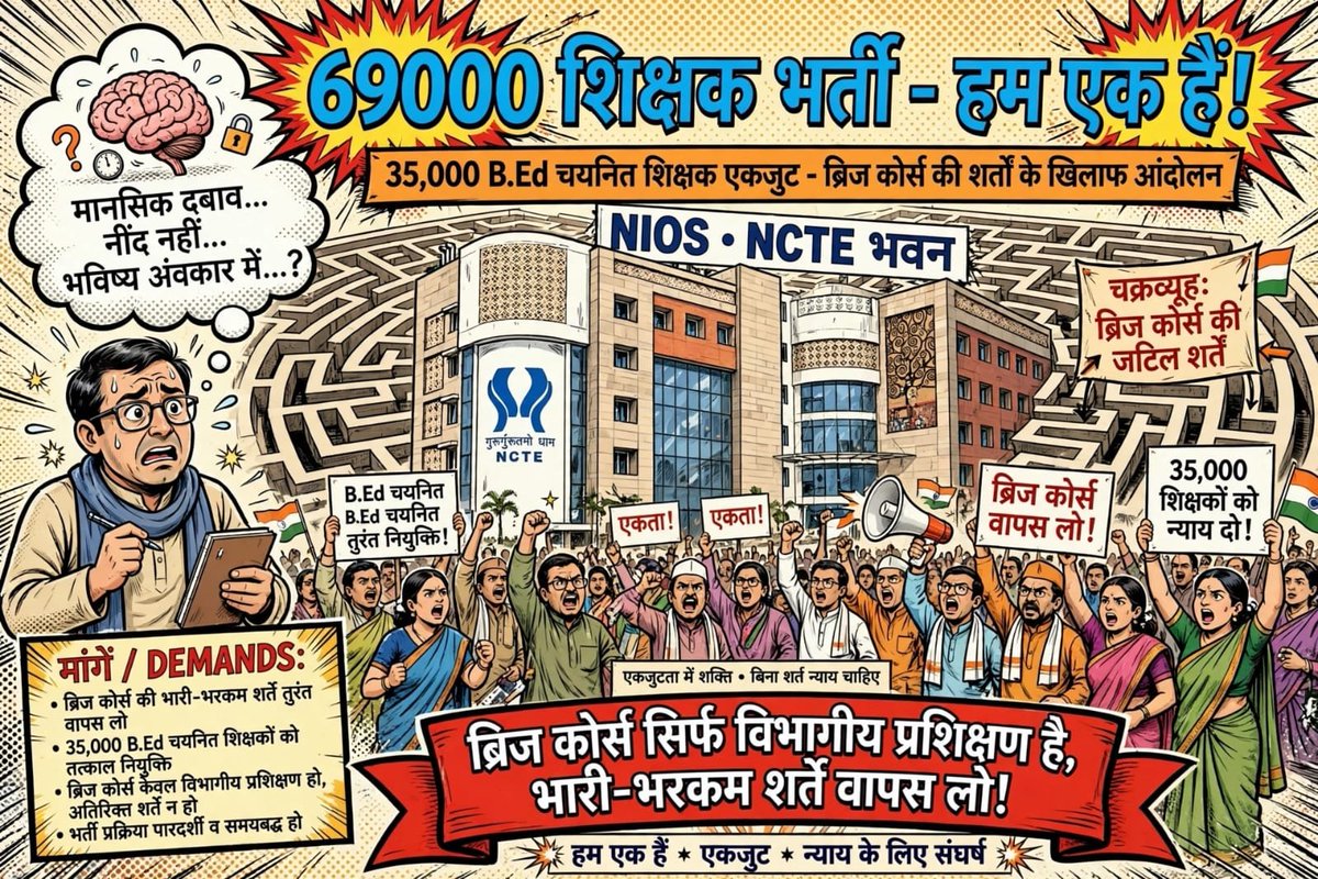 YASWANT25671133's tweet photo. #ब्रिज_कोर्स_विभागीय_प्रशिक्षण_हो
@NCTE_Official 
@EduMinOfIndia https://t.co/oHQlZY65si