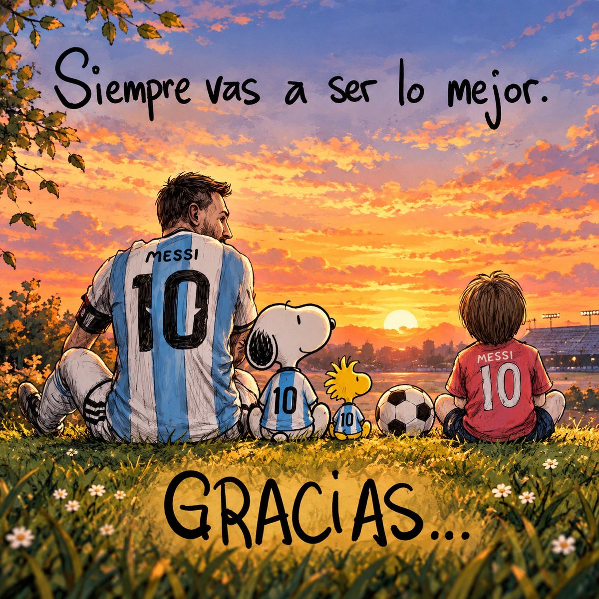 SnoopyVibep4's tweet photo. The goodbye we were never ready for. 💔🇦🇷 https://t.co/tsJGRc8nBA
