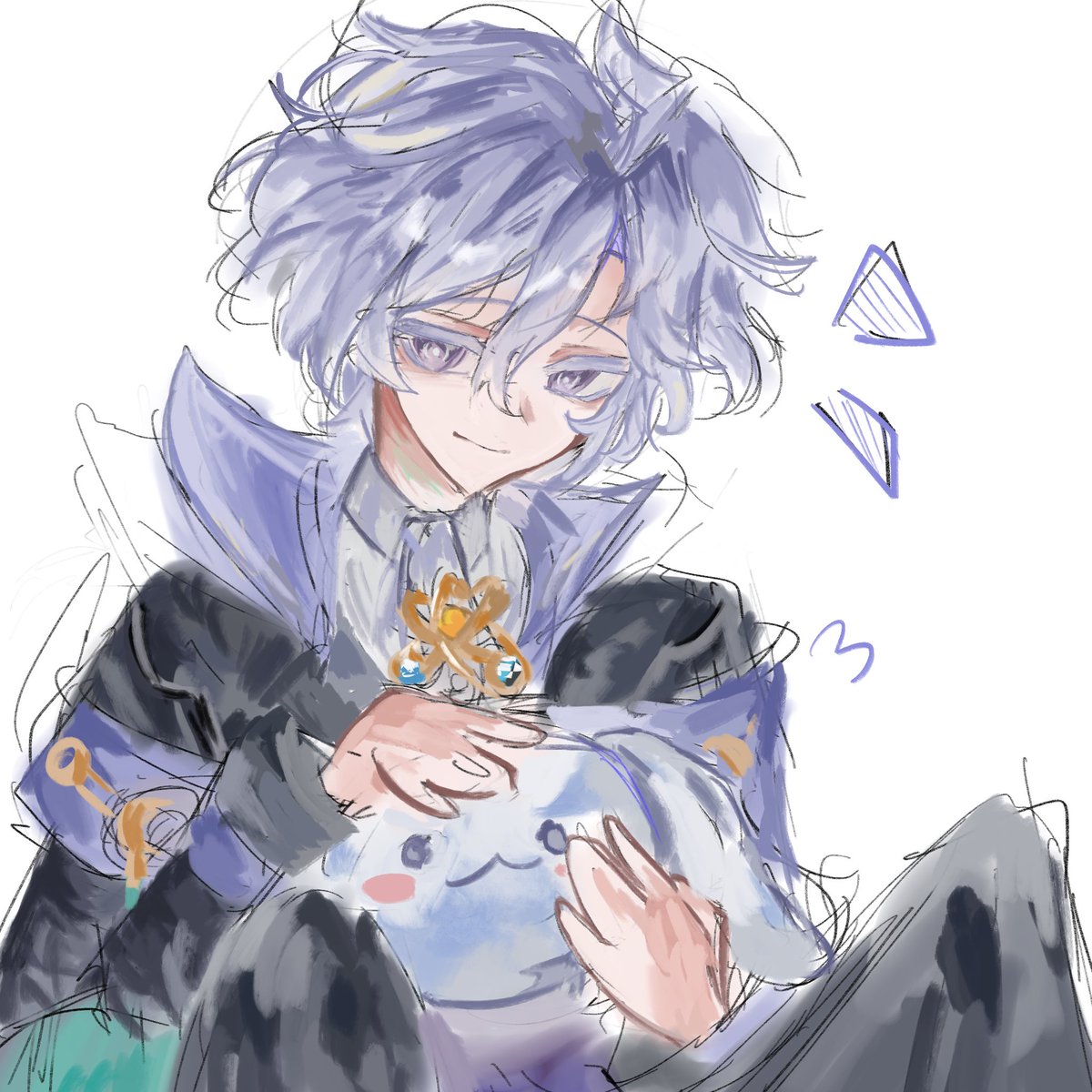Kae2808's tweet photo. #GenshinImpact #mitya #mityafanart https://t.co/9BpTdH1iYe