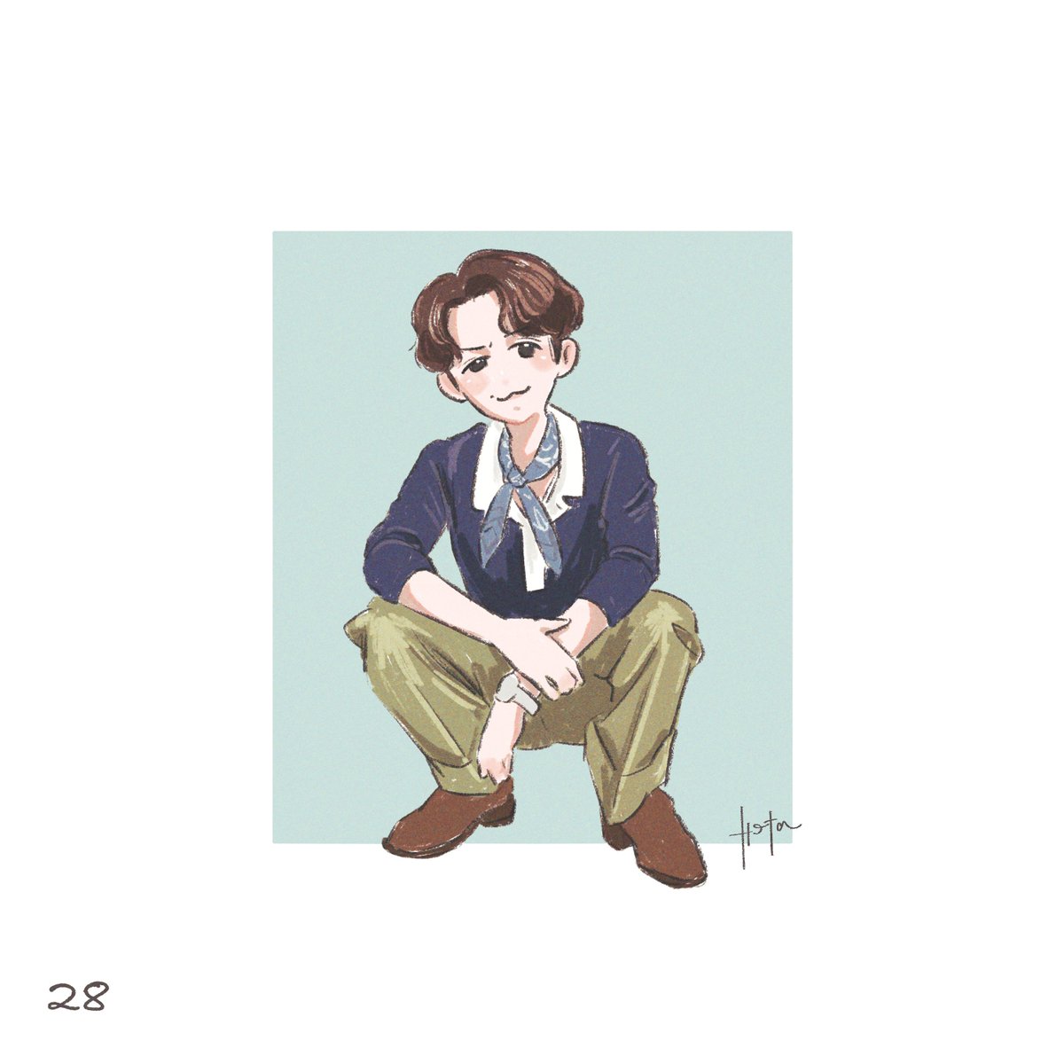 hotateroll's tweet photo. ☝️
💙誕生日まであと28日❣️ https://t.co/grWnW6foAd