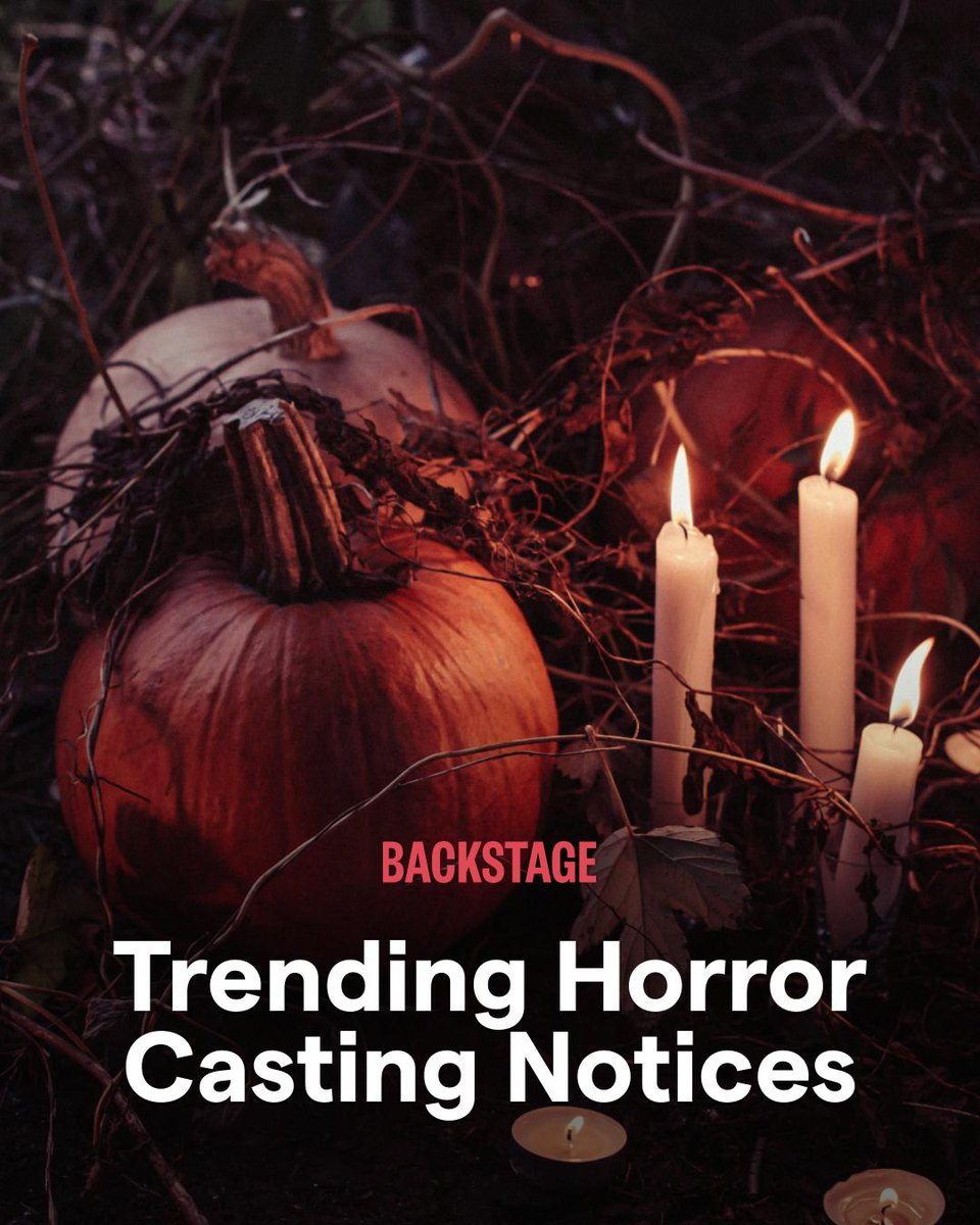 Backstage's tweet photo. Ready to scream, survive, or become the thing everyone else fears?

Explore the latest horror casting calls and acting auditions on Backstage here: https://t.co/rqWIeZjW91 https://t.co/q2KMUuhMQn