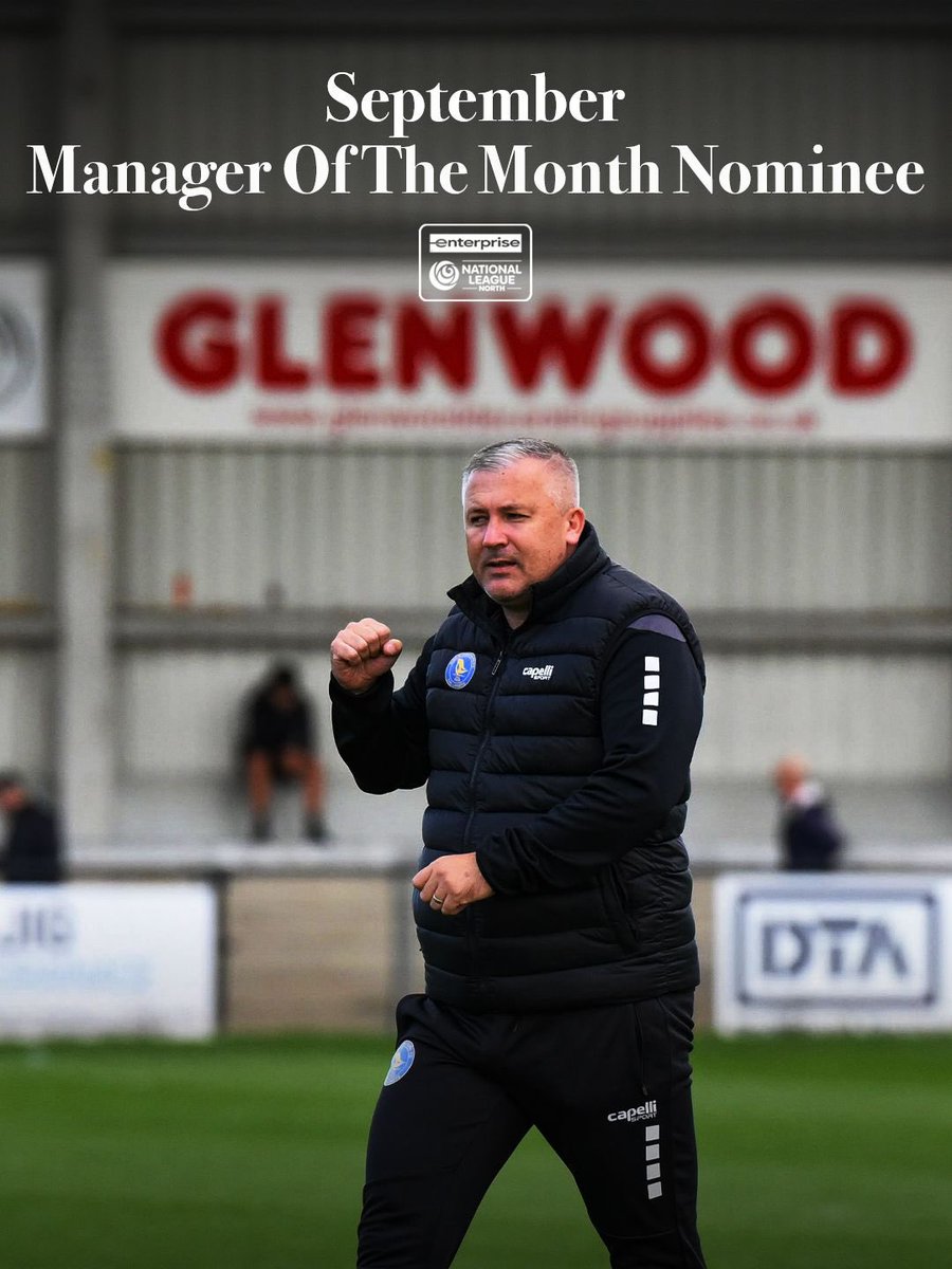 officialKLtown's tweet photo. Paul Caddis has been nominated for the Enterprise National League North Manager of the Month award for September 📰

Nine points from a possible twelve over the duration of September sees the Gaffer earn a well deserved nomination 👊

Congratulations Gaffer 👏

#WeAreLynn https://t.co/DWi3RFllpt