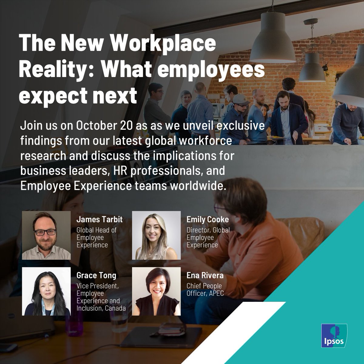 IpsosCanada's tweet photo. AI is reshaping work, leadership expectations are evolving, career paths are becoming less linear, and employees are demanding a stronger voice in decisions that affect them. But what do employees really think about the future of work? Join us on Oct 20! 
https://t.co/aAMZVy2cVX https://t.co/GDHIxQNaNv