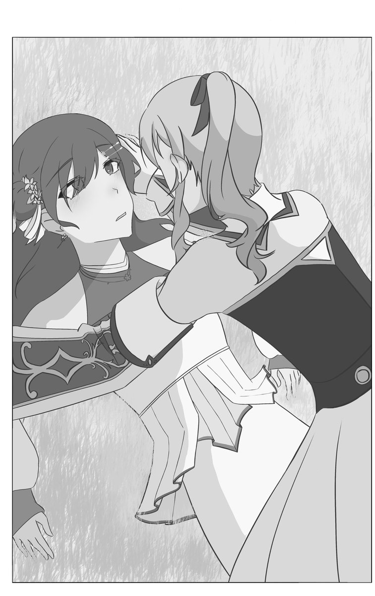 wo0h0o_'s tweet photo. Somewhere in the knight au… 🎀🎨
#みずえな https://t.co/SCqKjGD3aj
