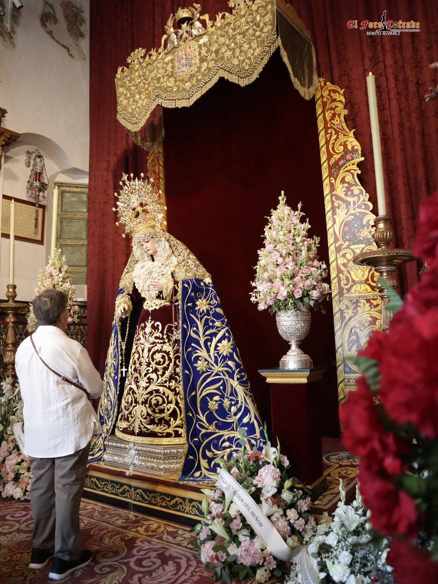 ElForoCofrade's tweet photo. BESAMANOS | La Virgen del Rosario

▪️ @hdaddemontesion 
📸 @Benitomaa1 https://t.co/Kj4TEy6eMh