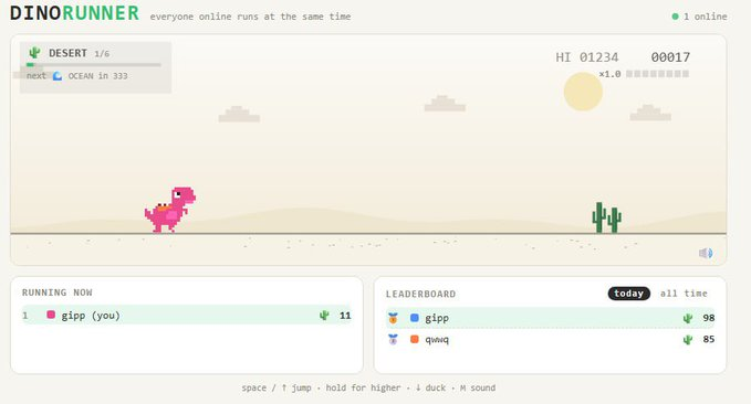 BrianDevoor's tweet photo. YOU CAN PLAY THE OFFLINE RUNNER IN A TWEET.

https://t.co/ktLSXfuvJx https://t.co/0S3SUZ4KxQ