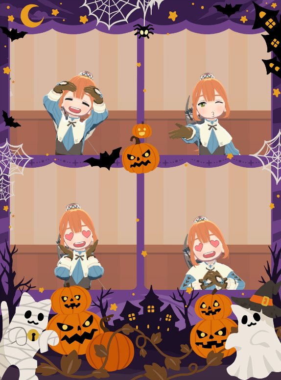 monyomonyon02's tweet photo. プリクラあって笑った！
すんごいハロウィン https://t.co/M4rLElxHdO