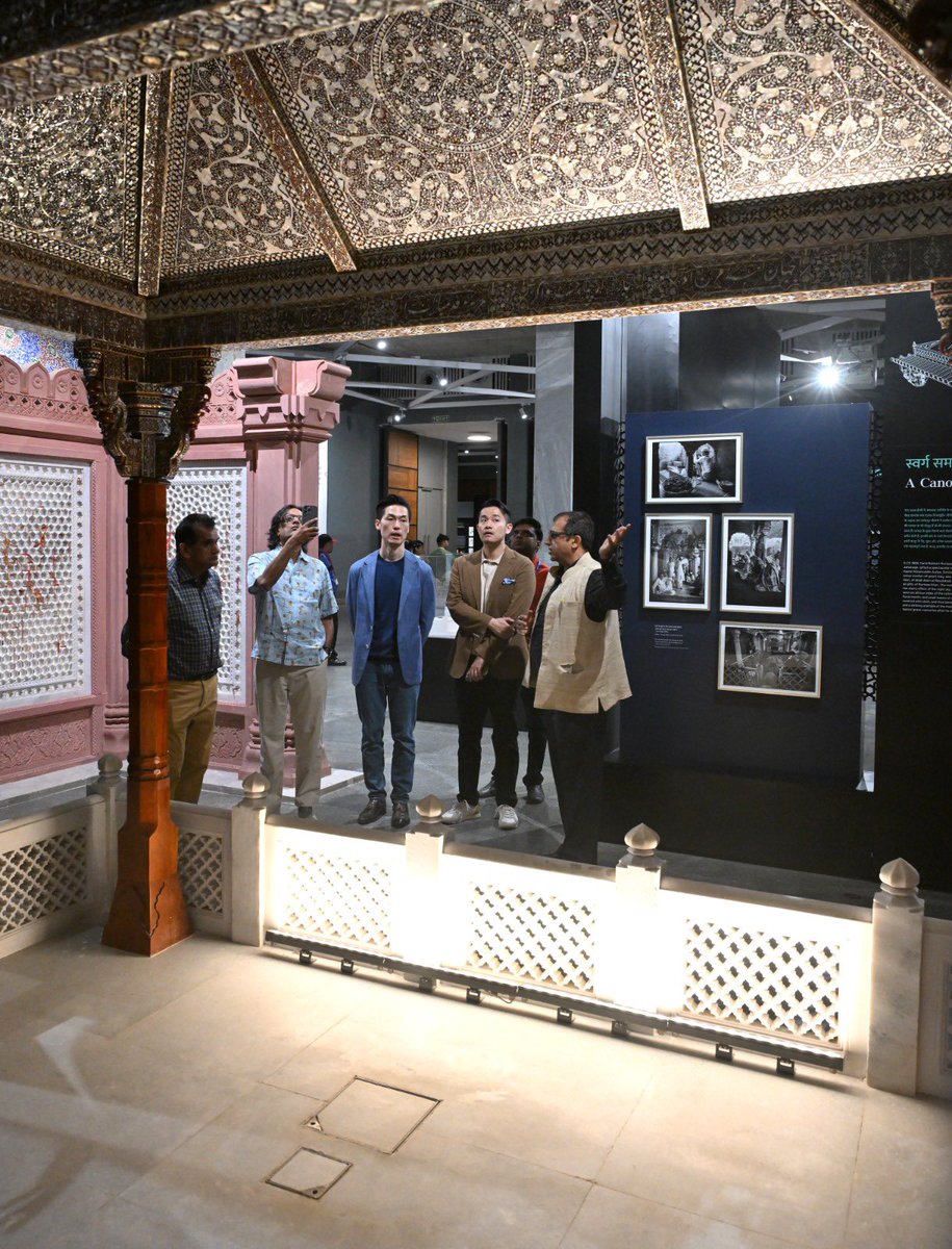 amitabhk87's tweet photo. Such a pleasure and a delight to experience the new Humayun Tomb Museum and the Restored Gardens. The gardens are a wonderful breathing lung in the heart of Delhi .

@AKF_Global and Rateesh Nanda have done a remarkable job in bringing together the monument, the gardens, artefacts and stories of Delhi.

This is how India’s history and attractions should be preserved and presented. We need to build and support more of these living cultural spaces to boost tourism and recreate the history of Delhi in a lively, vibrant manner .