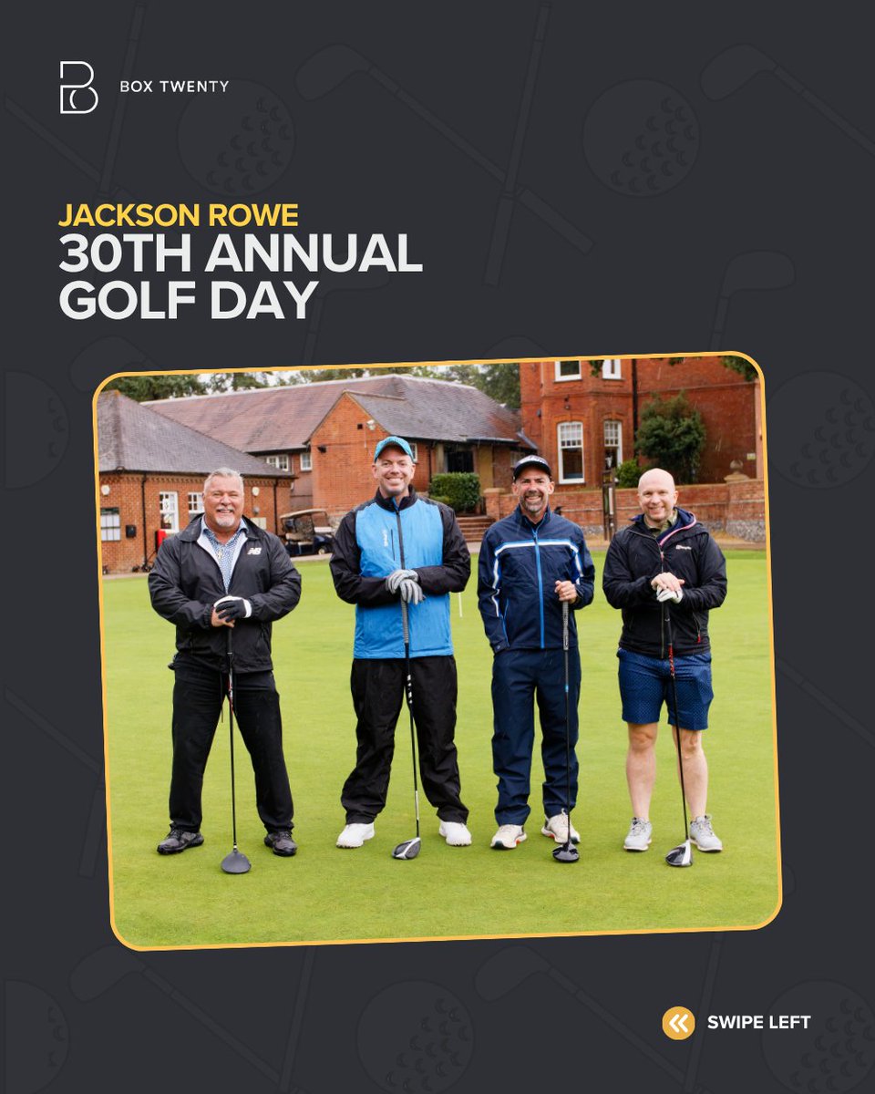 _BoxTwenty's tweet photo. A fantastic day at Tyrrells Wood! ⛳

Despite the mix of sunshine and showers, it was great to enjoy some friendly competition and catch up with colleagues, clients and friends.

A big thank you to the organisers for putting together such a great event, and to everyone who joined us and made it such an enjoyable day.

Great to step away from the office, enjoy the course and spend time with familiar faces. We’re already looking forward to next year!

📸 A few highlights from the day below.

#GolfDay #Networking #TyrrellsWood #Construction
