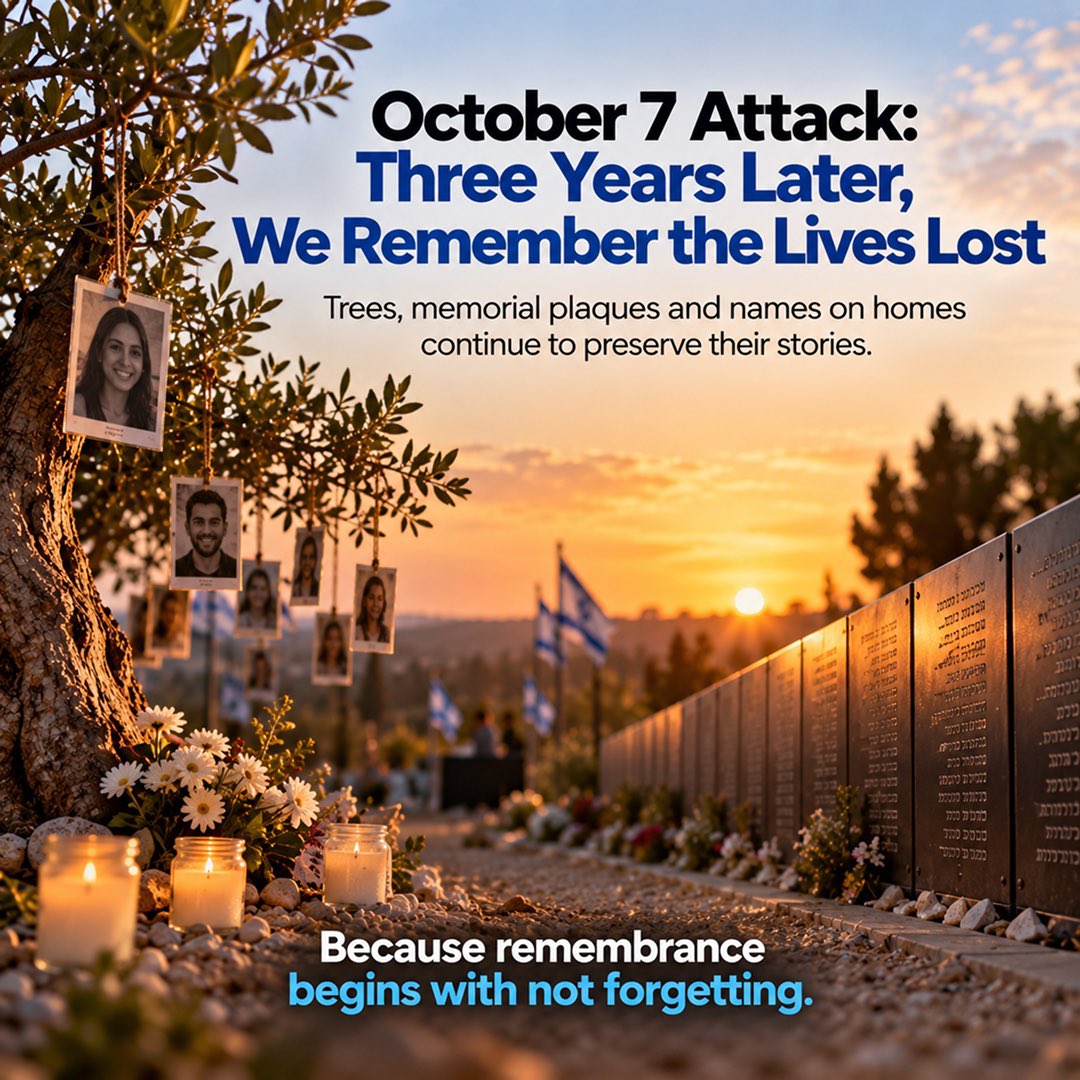 rightwingchora's tweet photo. October 7 attack,three years later we remember the lives lost
#Oct7Remembrance https://t.co/lfaBWHQXS4