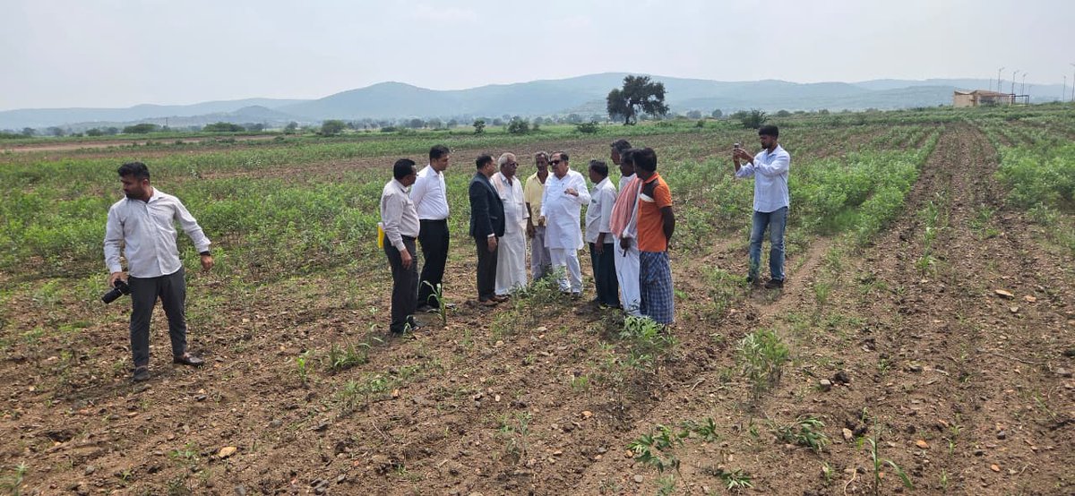 vbgramgballari's tweet photo. ಇಂದು ಕರ್ನಾಟಕ ಸರ್ಕಾರದ ಮಾನ್ಯ
ಉಪ ಮುಖ್ಯಮಂತ್ರಿಗಳಾದ ಶ್ರೀ ಡಾ. ಜಿ ಪರಮೇಶ್ವರ  ರವರು ನಮ್ಮ ಬಳ್ಳಾರಿ ಜಿಲ್ಲೆಯ ಬಳ್ಳಾರಿ ಮತ್ತು ಸಂಡೂರು ತಾಲ್ಲೂಕಿನಲ್ಲಿ ಬರ ಪರಿಸ್ಥಿತಿಯಿಂದ ಹಾನಿಗೊಳಗಾದ ಬೆಳೆಗಳ ವೀಕ್ಷಣೆ ಹಾಗೂ ಬರ ಸಮೀಕ್ಷೆ ಮಾಡಿದರು.ಜಿಲ್ಲಾ ತಾಲ್ಲೂಕು ಹಾಗೂ ಗ್ರಾಮ ಪಂಚಾಯಿತಿ ಮಟ್ಟದ ಎಲ್ಲಾ ಇಲಾಖೆ ಅಧಿಕಾರಿಗಳು/ಸಿಬ್ಬಂದಿ ಹಾಜರಿದ್ದರು https://t.co/ZnKZAiOuug