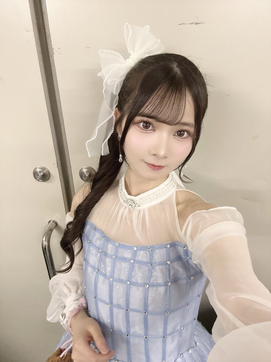 stu48_chu's tweet photo. STU48 14thシングル
 「冬服に着替えたら」❄ 

発売日当日イベント
ありがとうございました！

またこのステージに立つことができて
すごく嬉しいです！

14枚目期間もよろしくお願いします！
 #STU48 https://t.co/VJkDHmuXr5