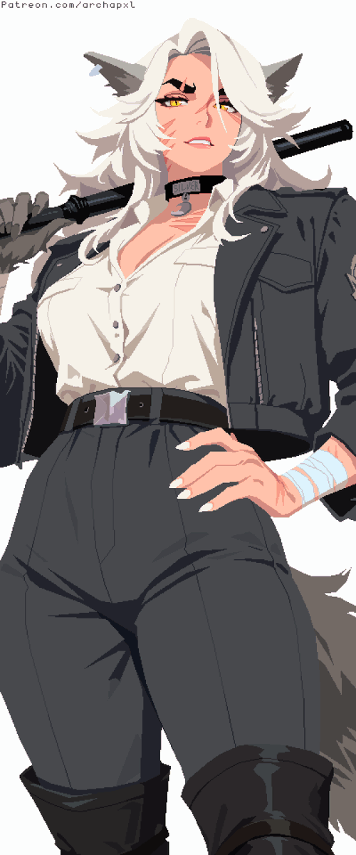 archapxl's tweet photo. Officer Silver #Deadlock https://t.co/cZcjMvg8oG