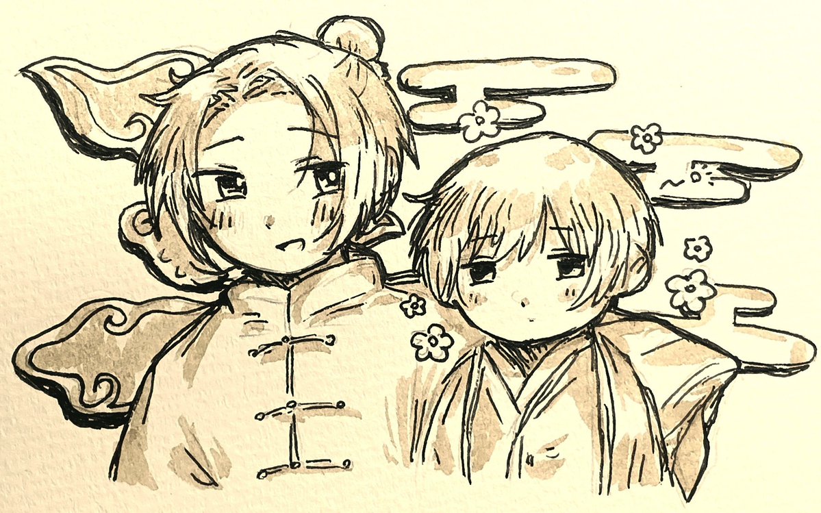 ebi_kanimin's tweet photo. #ヘタリア好きさんと繋がりたい 
#ヘタリア絵師さんと繋がりたい 
今年最後の🏷️
極東、初恋、春待ち、北米、まる親が好きです♩ https://t.co/4yObDAeOo8