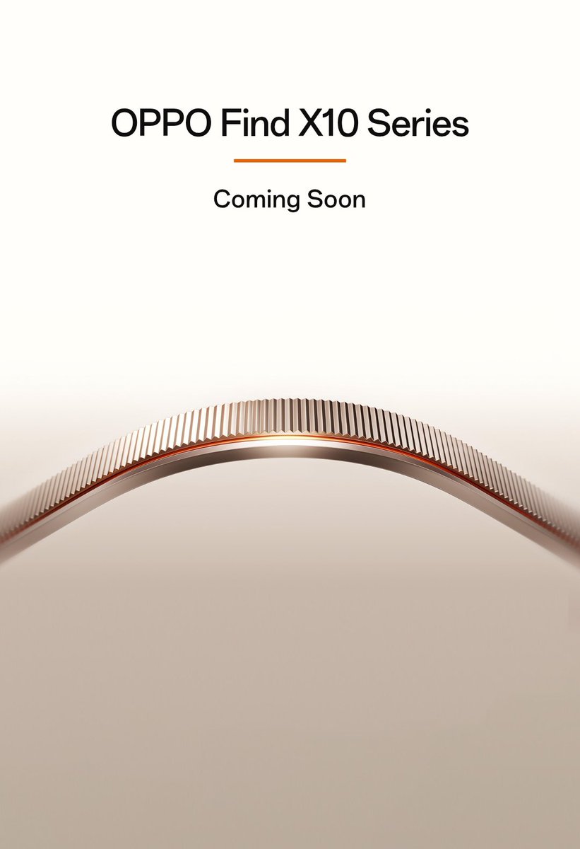 TechHome100's tweet photo. OPPO Find X10 Series 
Coming Soon...🌏

OPPO Find X10 Pro Max 
➜ Triple 200MP Cameras
➜ 200MP Samsung HPC (1/1.3") High Dynamic Range Main Camera
➜ DeepPix Technology / 17EV HDR
➜ 200MP HP5 (3x) Periscope Telephoto (1/1.56")
➜ 200MP HP5 UW (1/1.56")
➜ Hasselblad Teleconverter Kit
➜ MediaTek Dimensity 9600 Pro (2nm)
➜ 1.5K 144Hz LTPO OLED Flat Screen
➜ ColorOS 17