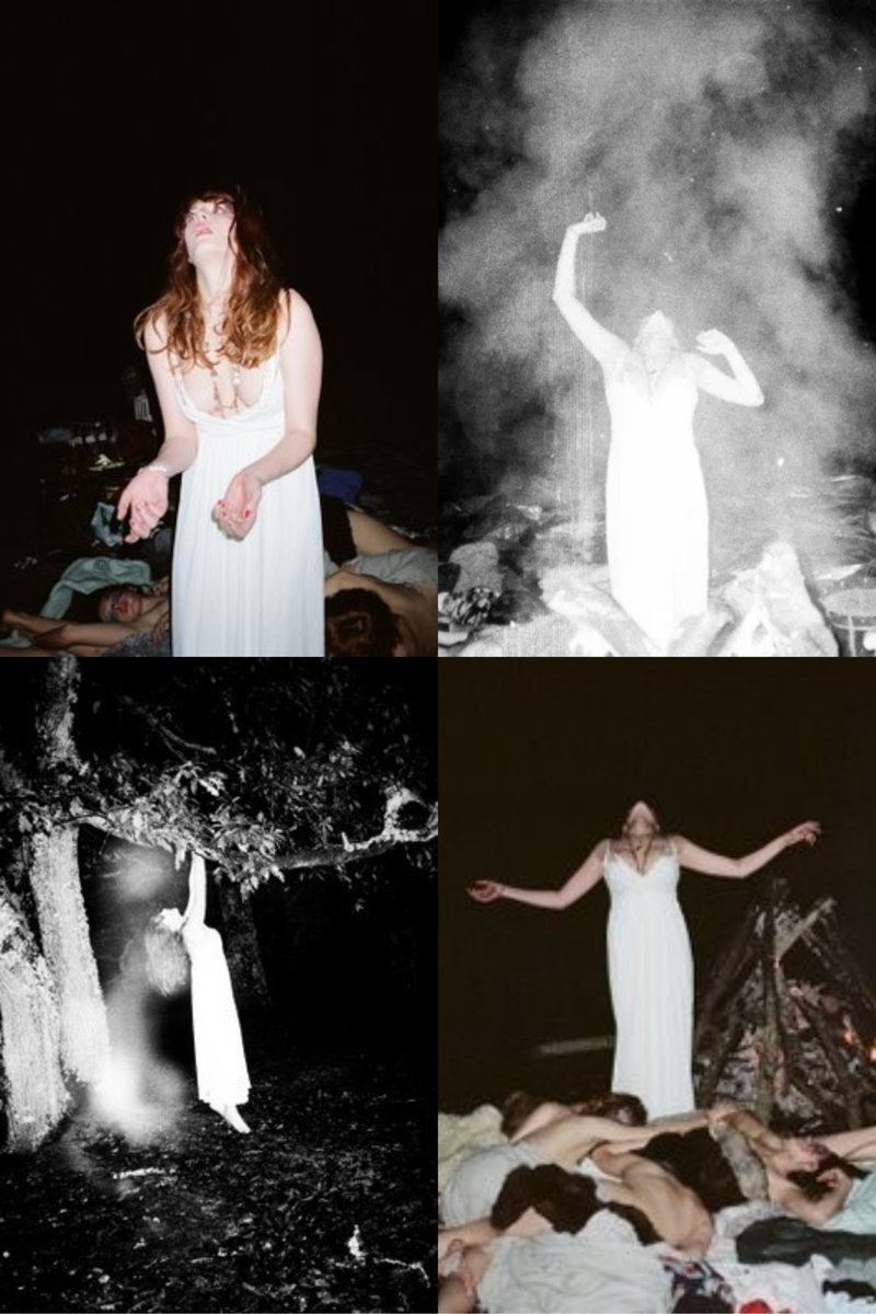 welcharchive's tweet photo. florence welch in a photographic series by matthew stone entitled ‘ritual’, 2008. https://t.co/y20zONhuDS